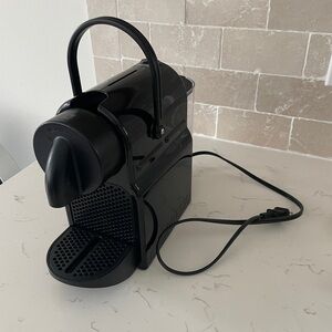 Black Espresso Machine